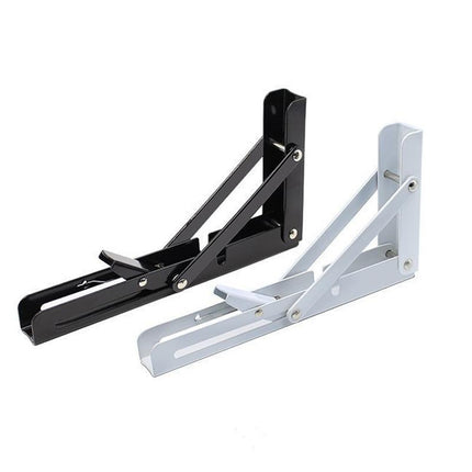 Traderight Table Bracket Folding Stainless Steel 150KG Wall Shelf Bench 2PCS - Aimall