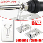 10pcs Soldering Iron Stand Y Type Fixed Plate Holder Soldering Iron Station Set