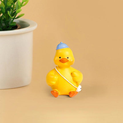 Creative Mini Cartoon Lamb Resin Figurines Duck Ornament Statue Miniatures - Aimall