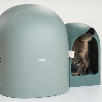 Fully Enclosed Cat Litter Box Large Small Deodorant Anti-Splash Sand Tray Toilet