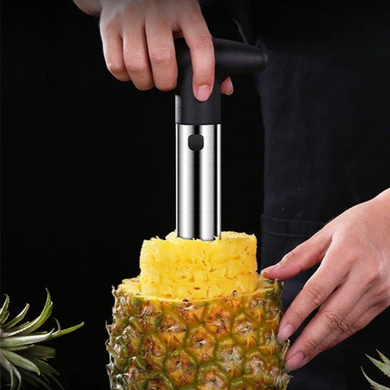 Stainless Steel Pineapple Corer Slicer Peeler Cutter Tool Easy Pineapple Cutter