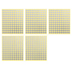 13mm 132 Dots - 5 Sheets