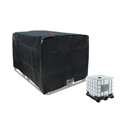1000L Water Tank Cover Sun Protective Hood 210D UV Resistant Rain IBC Container - Aimall