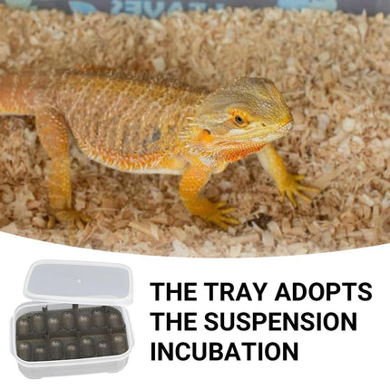 14 Grids Crawler Incubator Pet Breeding Box Keeping Eggs Safe Warm