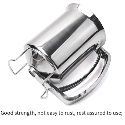 Stainless Steel Handheld Batter Dispenser Cake Funnel Mixing Separator Tool