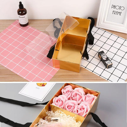 10PCS Gift Boxes Chocolate Wedding Valentine Box Candy  Cookie Packing Case Aimall