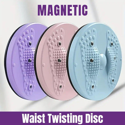 Magnetic Waist Twist Abdominal Fitness Disc Yoga Home Gym Exercise Equipment