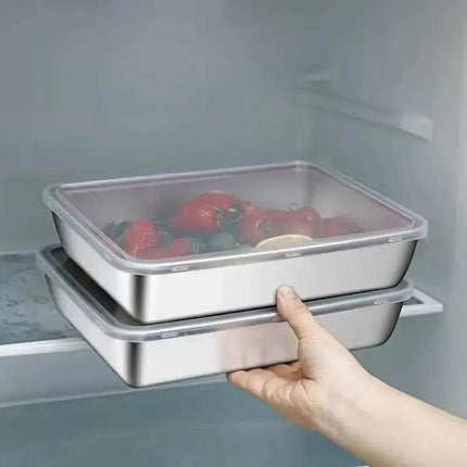 6pcs Food Storage Containers with Lids Kitchen Organizer Fresh Box Set BPA-Free