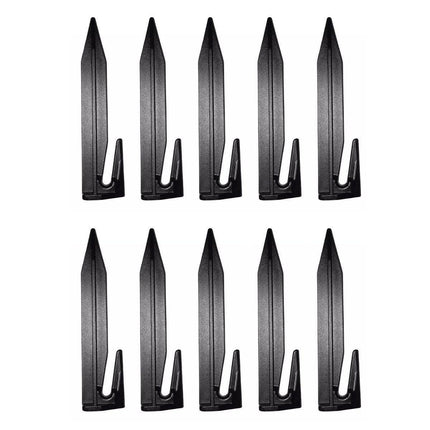 10pcs Ground Peg Lawn Mower Boundary Fixing Stakes Heavy Duty Garden Nails