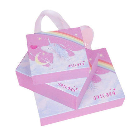 5/10PCSUnicorn Gift Box Empty Packaging for Lipstick Makeup Cosmetic Drawer Case