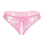L Size Sexy-Lingerie-Women's-Crotchless-Thongs-Panties-G-String-Underwear - Aimall
