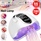 Nail Lamp UV LED Light Therapy Machine Quick Drying Nail Dryer for Manicure Tool