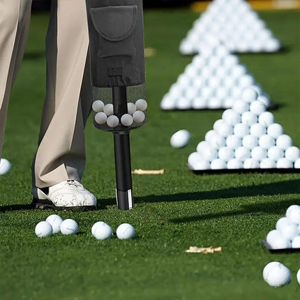 Golf Mesh Ball Pickup Tube Golf Accessories Portable Golf Ball Retriever Tool