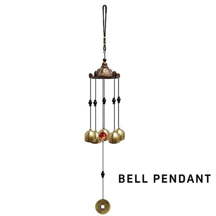 Metal Bell Wind Chime Pendant Outdoor Hanging Decoration Garden Patio Decor