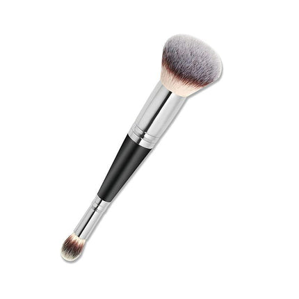Double Ended Makeup Brush Liquid Foundation Powder Eyeshadow Cosmetic Brush Tool - Aimall