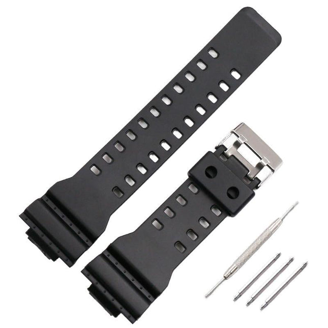 16mm Watch Band Strap Fits For G Shock GA-100 G-8900 GW-8900 Pins Tool Shock - Aimall