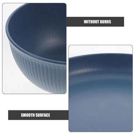 6pcs 26oz Wheat Straw Soup Bowl Set Home Kitchen Tableware Bowls