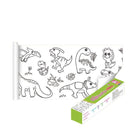 Children's Drawing Roll W/12Pens,DIY Sticky Filling Paper Early Educational Gift - Aimall