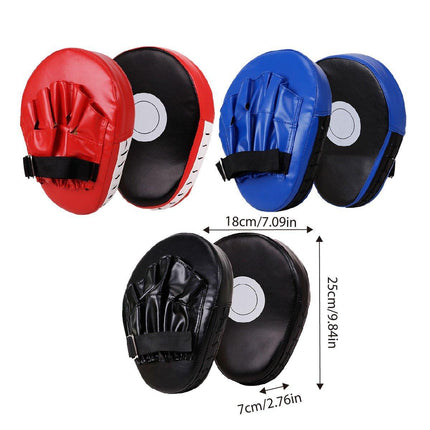 3 Colours Taekwondo Boxing Training Hand Foot Target Arc Pad Muay Thai Equipment