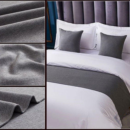 Luxury Hotel Bedding Set Bed End Towel Pillow Cover for Bedroom and Hotels