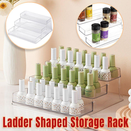 Ladder Storage Rack for Home Organization Multi Tier Shelf Storage for Kitchen