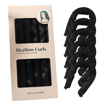 6Colours Heatless Curling Rod Foam Set Lazy Overnight Hair Rollers Big Waves Tool