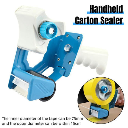 Handheld Tape Sealer Clear Tape Cutter Portable Adhesive Sealing Tool for Bags