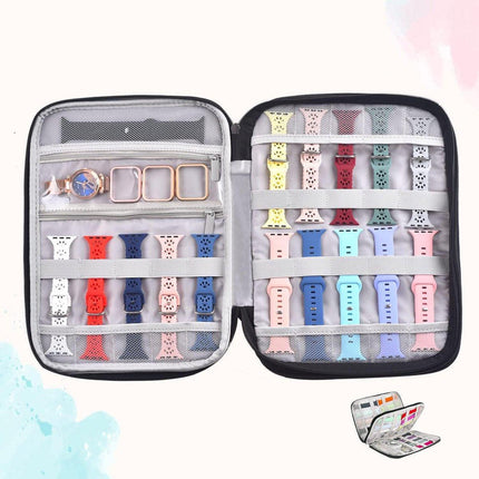 Watch Strap Storage Bag Portable Long Style Storage Bag Watch Strap Accessories