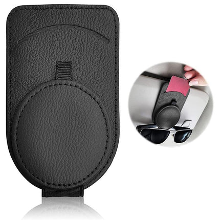 Car Vehicle Accessory Sun Visor Sunglasses Eye Glasses Card Pen Holder Clip - Aimall