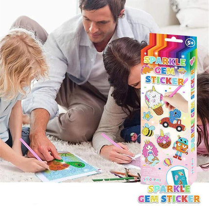 Kids Diamond Drawing Tool Kit Diamond Sticker - Aimall