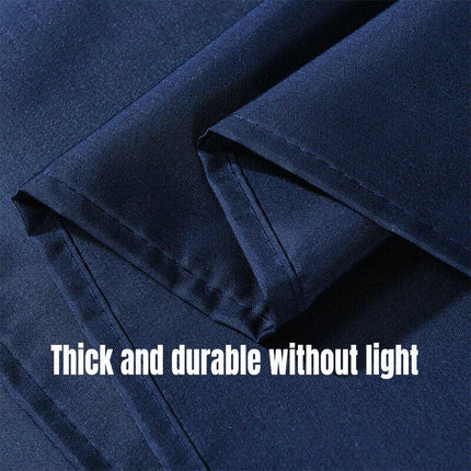 Solid Color Waterproof Shower Curtain Bathroom Decor Resistant Fabric Liner