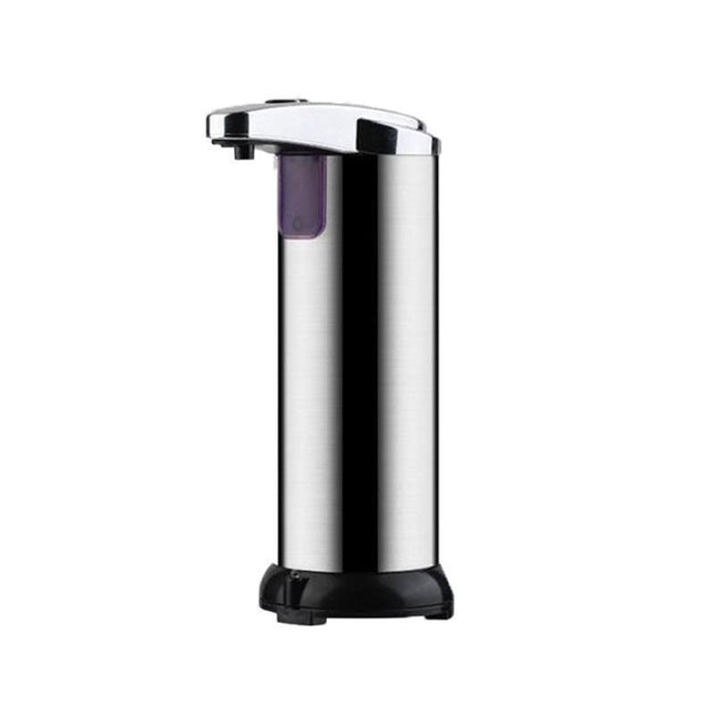 Automatic Soap Liquid Dispenser Handsfree Touchless IR Sensor Hand Wash Steel - Aimall