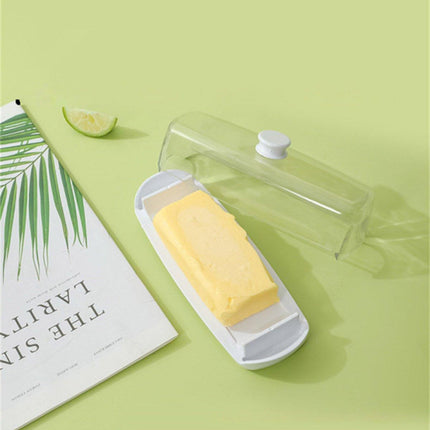 Butter Cheese Box Crisper Fruit Storage Container Multi Purpose Food Organizer