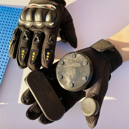 Durable Skateboard Downhill Gloves Wear Resistant Brake Hand Guard for Longboard