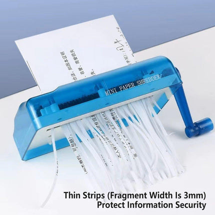 A6 File Hand Paper Shredder Straight Cutting Machine Manual Document Handmade