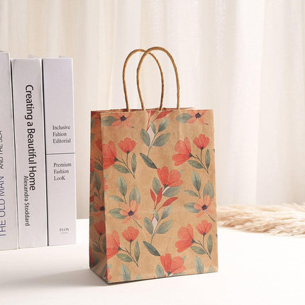 32Pcs Printed Party Paper Bags Tote Bags for Gift Packaging Shopping Favors