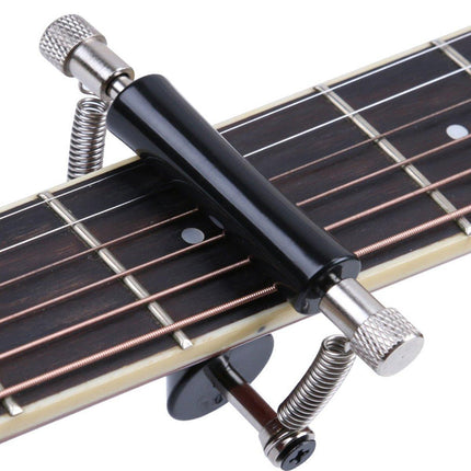 2X Tuning Tone Electric Guitar Guitar Adjustable Capo Sliding Capo Rolling Capo