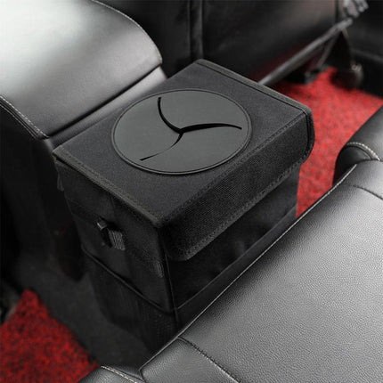 Collapsible Car Wastebasket Storage Box Portable Car Trash Bin for Vehicle Use