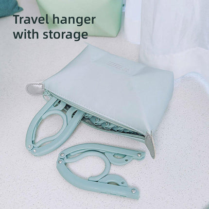 Portable Foldable Clothes Rack Travel Drying Stand for Home and Outdoor Use