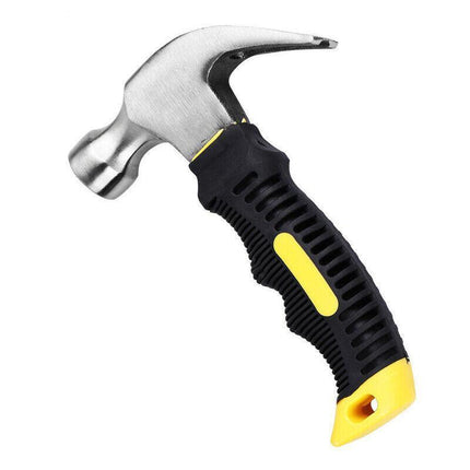 Stubby Claw Hammer Drop Forged Steel All Purpose Rubber Grip 8Oz Small Area Au - Aimall