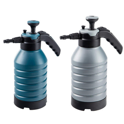 Pressure Pump Spray Bottle 2L Easy Pump Adjustable Nozzle Garden Watering Flower