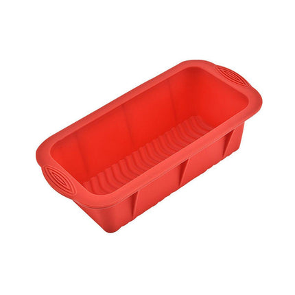 High Temperature Resistant Rectangular Silicone Cake Mold Baking Pan for Kitchen