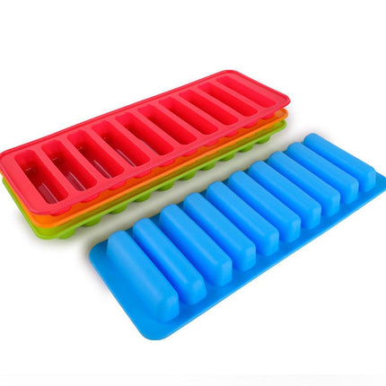 Silicone Baking Mould Finger Shaped Molds Cookie Ice Tray Chocolate Long Strips