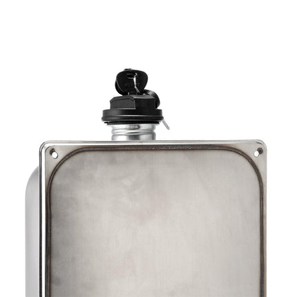 7L Air Diesel Heater Fuel Tank Oil With Lock Stainless Steel For Car Truck