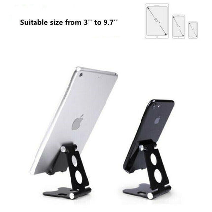 Aluminum Phone Stand Holder Home Office Desk Desktop For iPhone Cellphone AU - Aimall