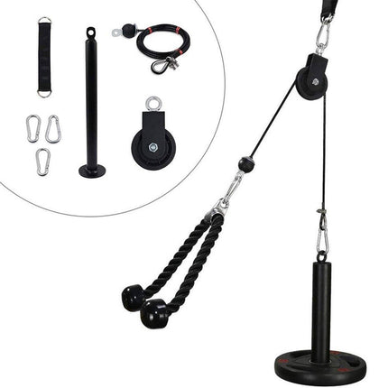 Home Fitness Equipment Pull Down Training Set Tricep Workout Accessories Gym