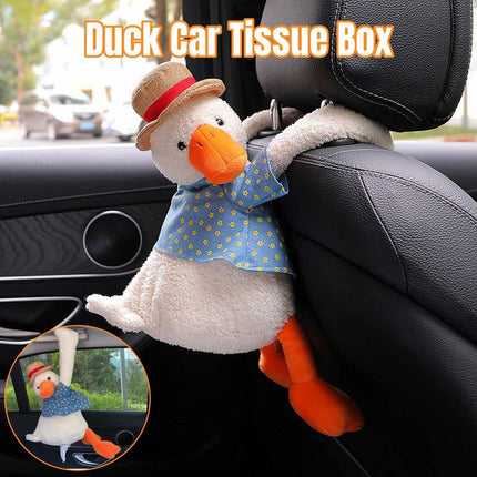 Cute Cartoon Tissue Box Holder for Car Home Female Auto Accessories Paper Case