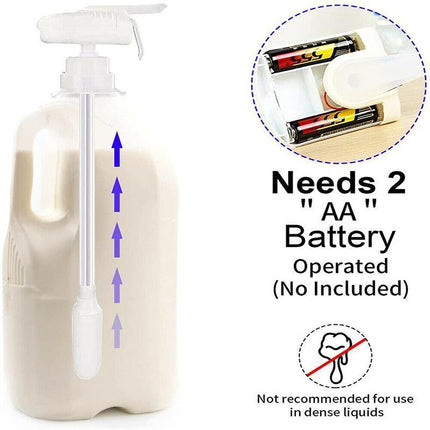 Magic Tap Automatic Electric Water Drink Milk Dispenser Beverage Spill Proof Blue - Aimall