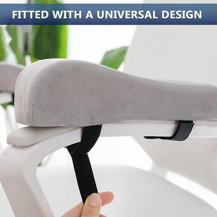 2PCS Elbow Arm Rest Cushion Chair Armrest Pads Memory Foam Office Support Pillow