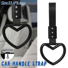 Heart Shaped Car Static Decorative Warning Ring Rear Bumper Interior Pull Ring